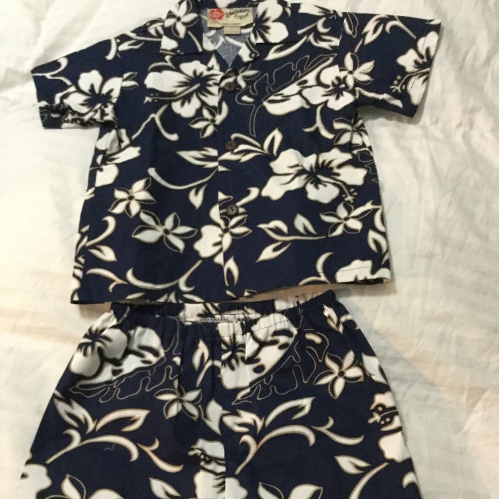 Hilo Hattie The Original Hawaiian Youth Shirt &Sho